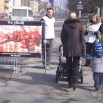 Пикет против легальности абортов в Калининграде